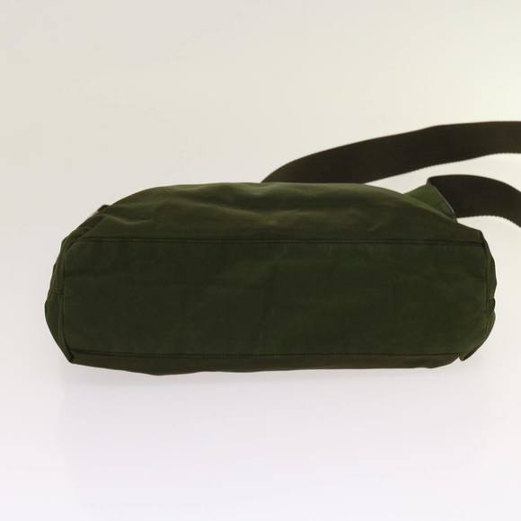 PRADA Shoulder Bag Nylon Khaki Auth 63873 - Picture 5 of 16